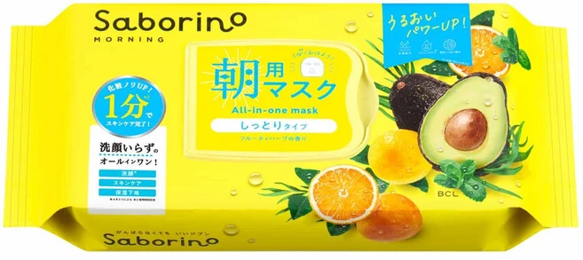 사보리노 아보카도 모닝 시트 마스크, 1개, 32개입 - 쿠팡