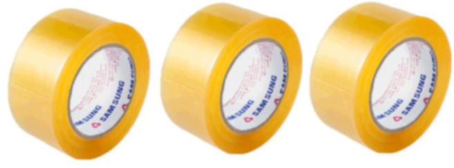 삼성테이프 박스테이프 OPP 48mmx50M 투명테이프 (3개입), 3개