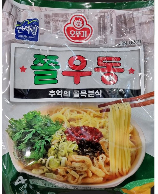 오뚜기 쫄우동, 806g, 806g, 1개