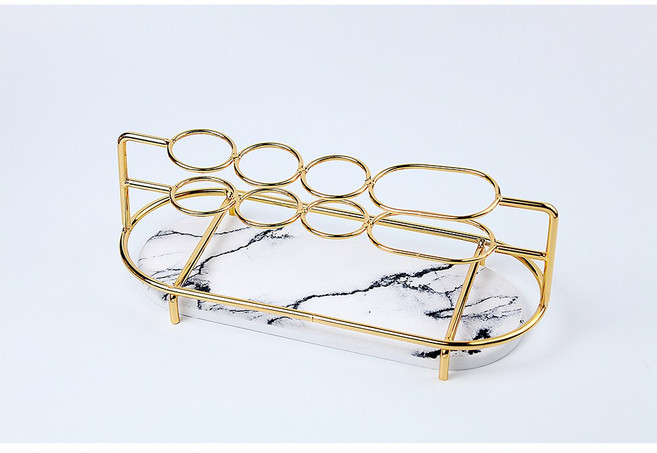 그레이스 규조토 칫솔 꽂이 규조토 트레이 면도기 거치대, 1개, 규조토 칫솔홀더/대리석