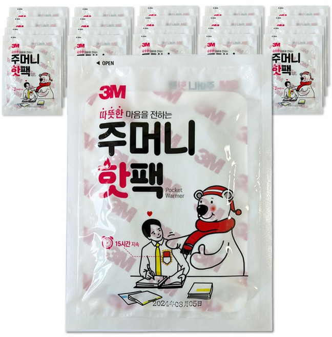 3M 주머니 핫 팩, 30개