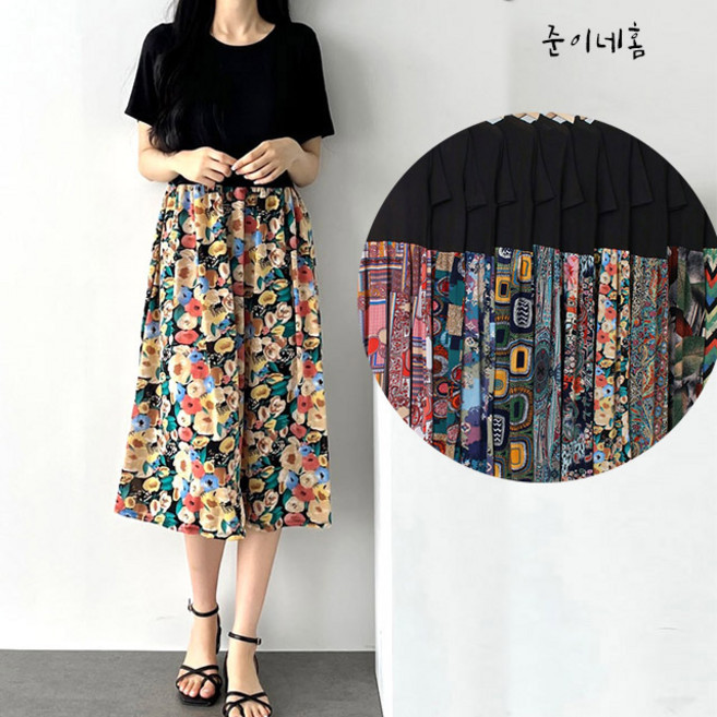 준이네홈 여름원피스 부들원피스 바팔원피스 냉장고원피스 냉감원피스 시원한원피스 여자원피스 편한원피스 홈웨어원피스 잠옷원피스 엄마원피스 부들원피스 쿨원피스 라운드원피스 단체복원피스