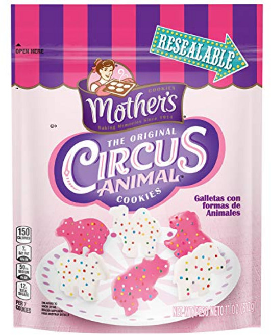 Mother's Circus Animal Cookies 11 Ounce 마더스 서커스 동물 쿠키 11온스, 1개, 311g