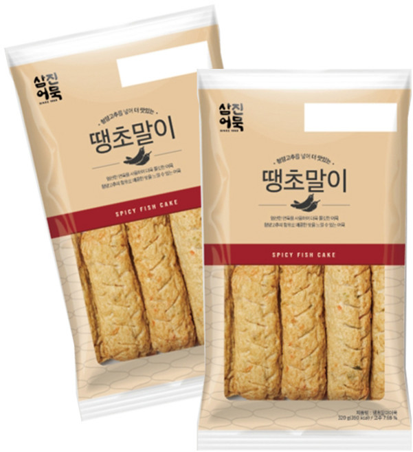 삼진어묵 땡초말이 320g 5개