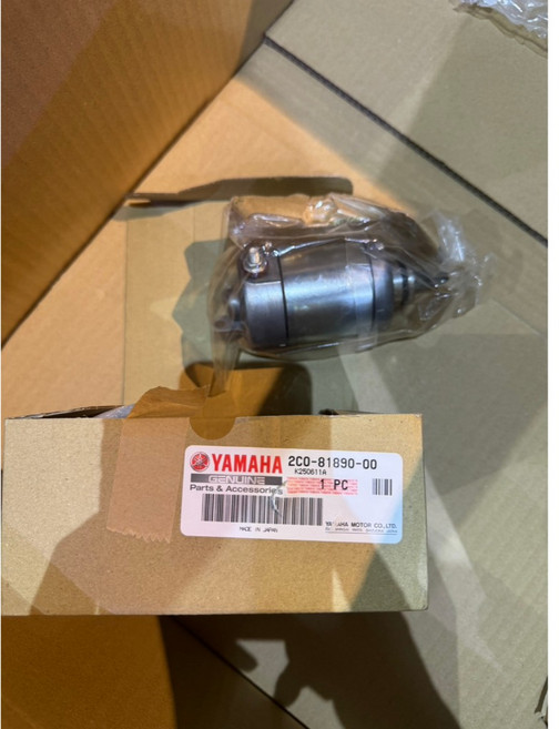 YAMAHA R6 原廠日本製摩托車啟動馬達 2C0-81890-00, 1個