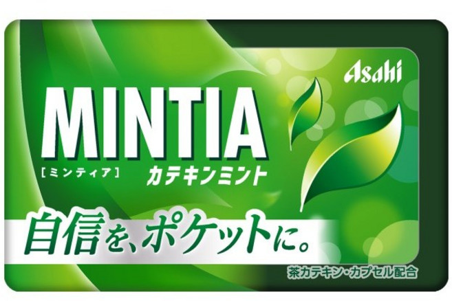 아사히 MINTIA 민티아 녹차 민트 50알, 7g, 10개