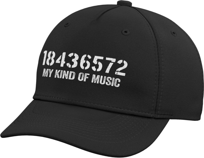 18436572 My Kind of Music Firing Order Big Block V8 조절 가능한 야구 모자