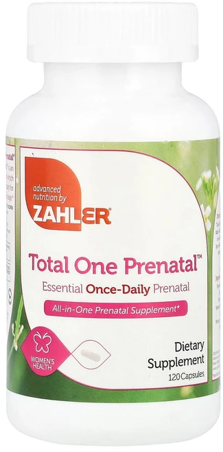 자일러 Total One Prenatal 캡슐 120정, ZAH08087, 1개 - 쿠팡