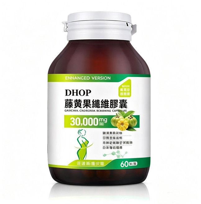 DHOP 藤黄果纖纖膠囊 30 000mg, 1個, 60顆