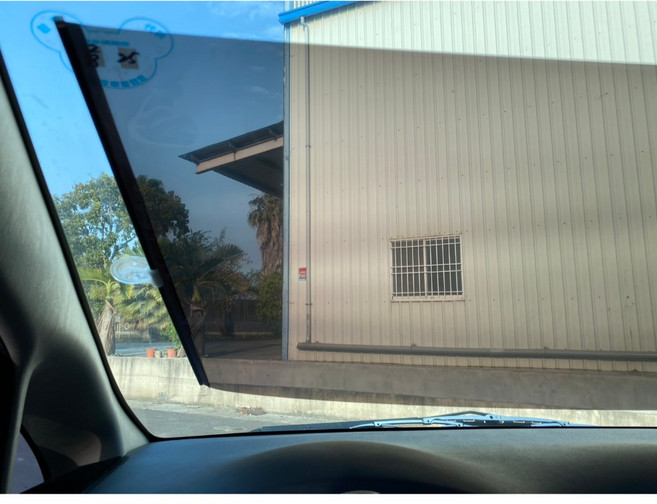 洗車樂 前窗遮陽簾 伸縮捲式前檔隔熱紙 適用轎車 休旅車 貨車 外銀面內透明 64*130cm, 1個, 外銀面內透明 64*130cm 1支, 外銀面