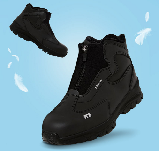 케이투세이프티 방한 안전화 K2-51N, 블랙, 1개