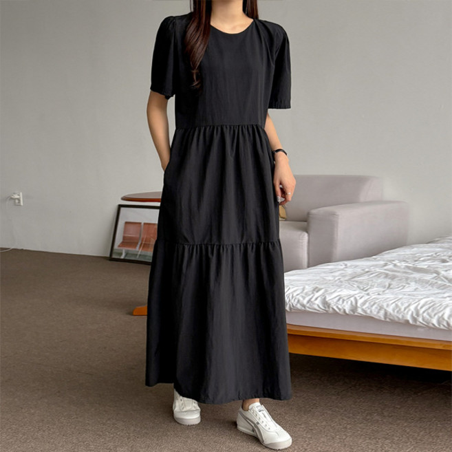 마이쏭 여성 빅사이즈 여름원피스 케인바스락캉캉롱원피스