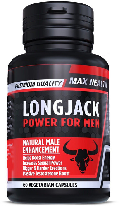 HUMAKEllc Stay Hard 통가트알리(Long Jack) 남성 운동 에너지 강화 지원, 1개, 60정