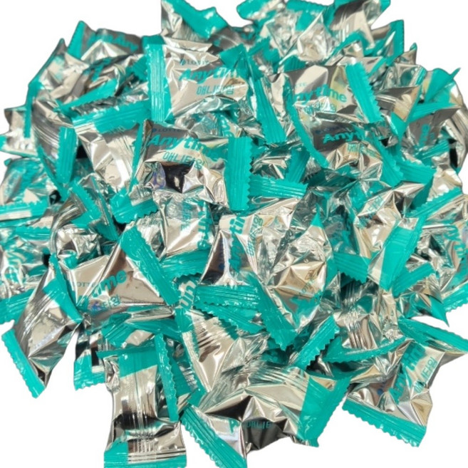 애니타임 무설탕 캔디 민트맛 대용량 사탕 100개(개별포장), 60개