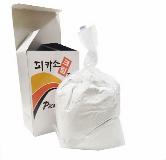 공예야 놀자 피카소 크림점토 죽점토 1kg, 1개
