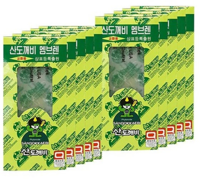 산도깨비 멤브렌 리필 방향제 x 10개입, 10개, 피톤치드향