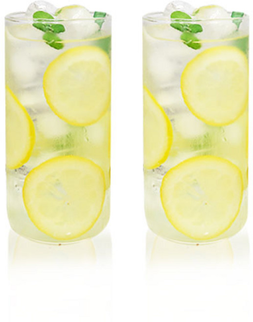 BESTAR 홈카페 투명 내열유리컵, 2개