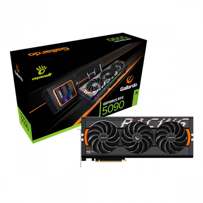 MANLI 지포스 RTX 5090 Gallardo OC D7 32GB 인텍앤컴퍼니 (엔비디아 컴퓨터 그래픽카드)