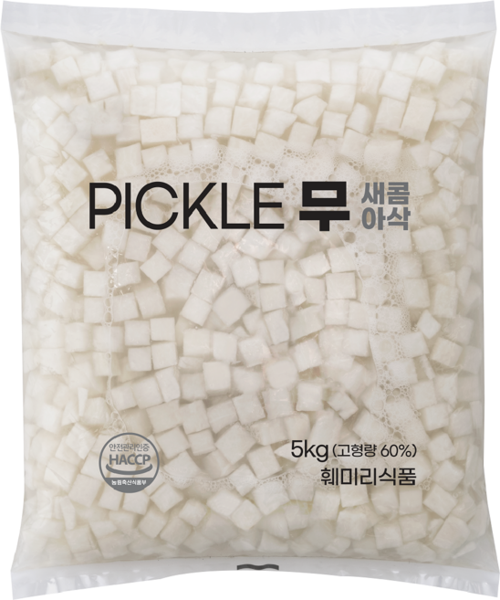 치킨무 벌크 5Kg 대용량 배달용 업소용 국내산, 2개