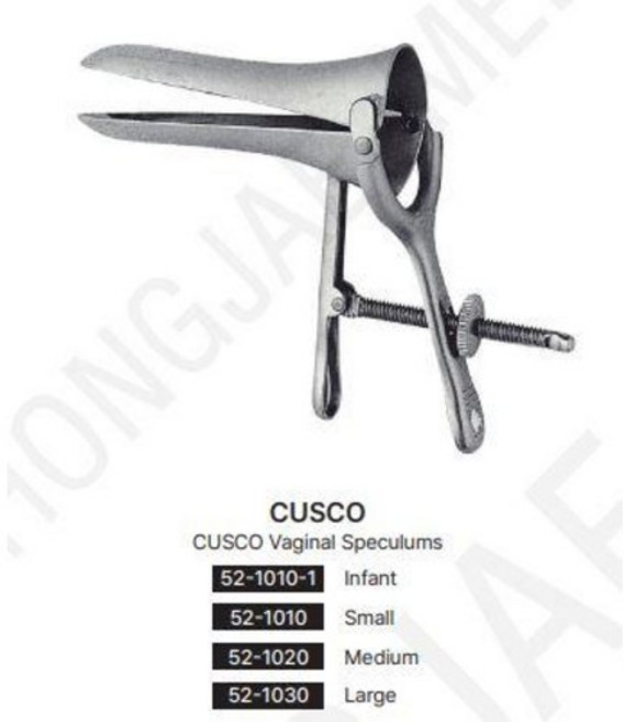홍재/병원용/의료용/ 진찰경/질경/CUSCO Varginal Speculums/(52-1010-1)(52-1010)(52-1020)(52-1030), 52-1030, 1개