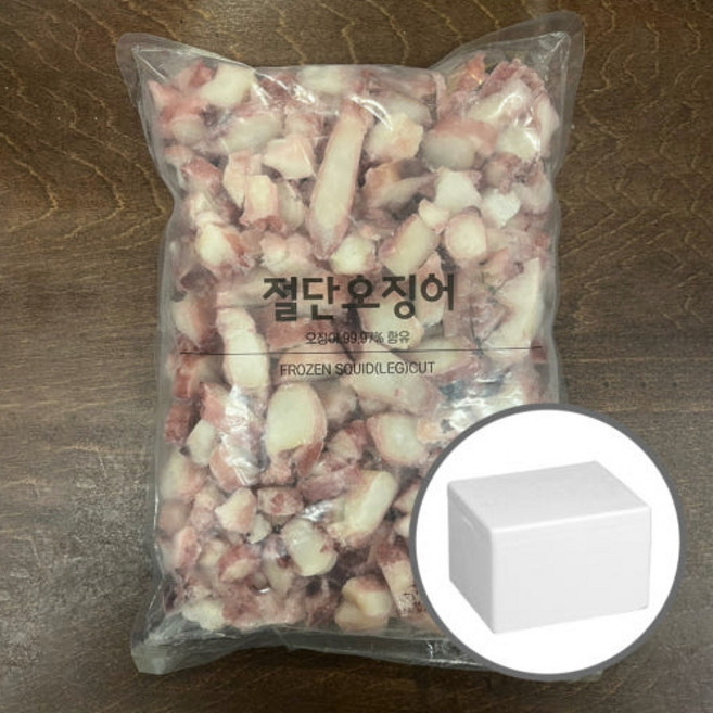 (업소용) 타코다찌 가문어 슬라이스 절단 타코야끼 오징어 다리, 1개, 10kg