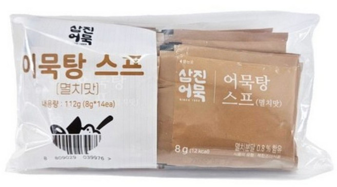 삼진어묵 어묵탕스프, 2개, 112g