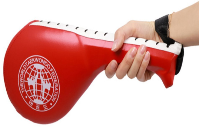 현숙상회 태권도 발차기 미트 성인태권도, 레드