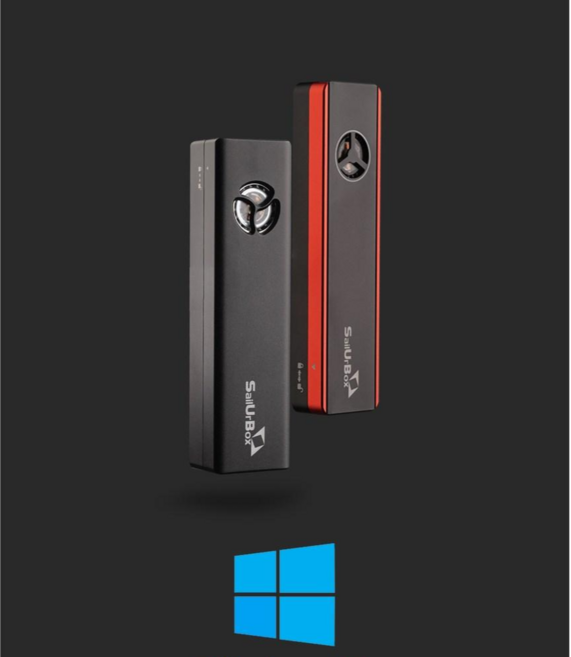 세일러박스 SailUrBox [특허] 내 PC 통째로 휴대! 윈도우11 설치된 포터블 SSD 외장하드 NVMe M.2 (원클릭 초기화 흔적ZERO 보안), SUB-BLACK, 1TB