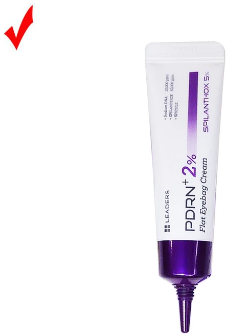 리더스 PDRN+ 2% 주름정용크림 플랫 아이백 크림 20ml 1개분, 1개 - 쿠팡
