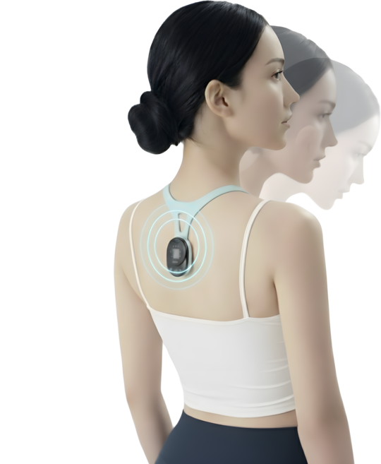 AI 인식 포즈핏 PRO시즌2 스마트 바른자세 넥밴드, 1개