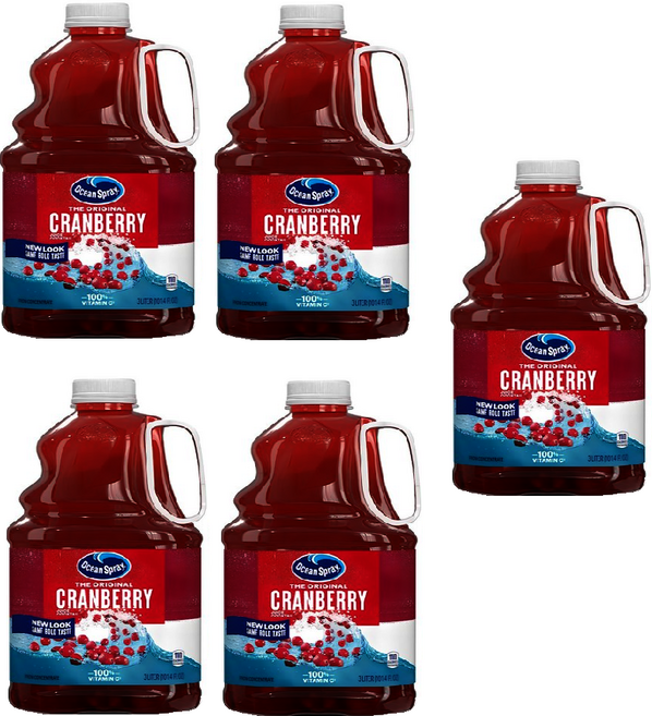 오션스프레이 크랜베리 주스, 3L, 5개