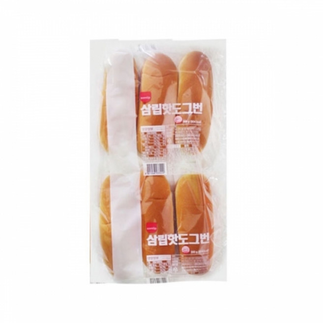 삼립 핫도그빵 6입300g, 300g, 6개