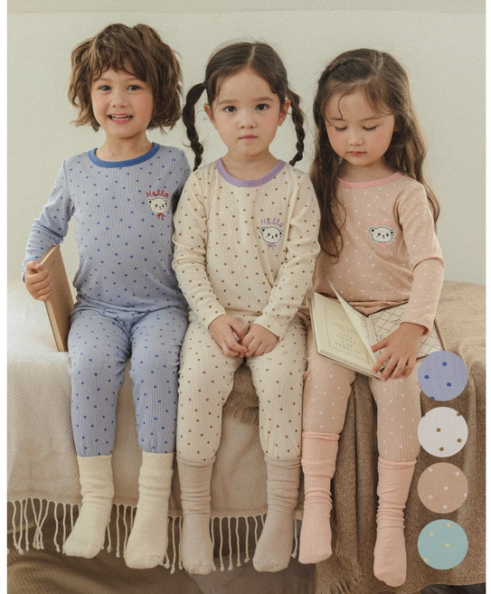 [해피버스] 헬로도트 실내복세트