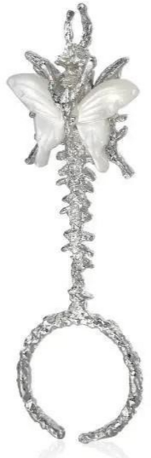 나비 담배 냄새방지 홀더 시가렛 반지 링