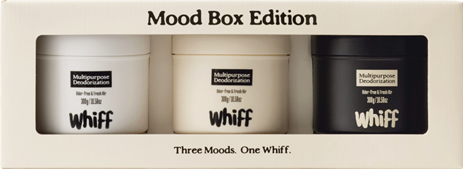 [본사공식몰] 위프 탈취제 Mood Box 선물세트 WHIFF 화장실 담배 새집증후군 홀애비 소변기 초강력 냄새 제거