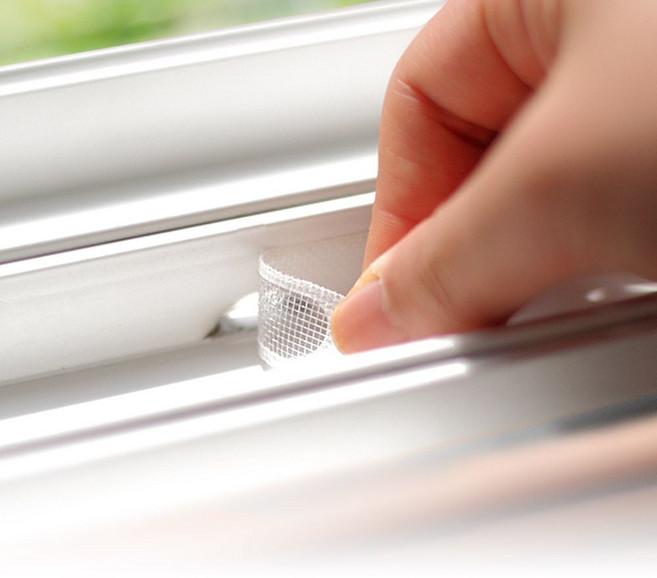 깔끔한 우리집 여름준비 [화이트] 창문 물구멍 방충망 패치 20장 묶음 (5매x4개)