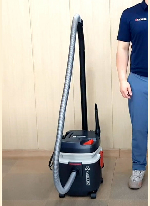 교세라 건식 습식 산업용 진공 청소기 AVC1100 15리터 물청소 바닥청소 건물관리