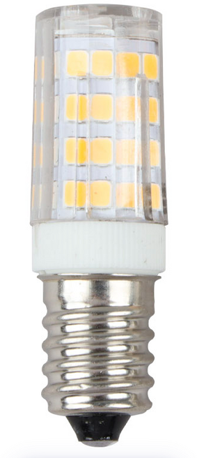 비츠온 1등급 LED 콘램프 미니전구 꼬마전구 촛대 콘벌브 냉장고램프 E14 E17 3W, 1개, 주광색