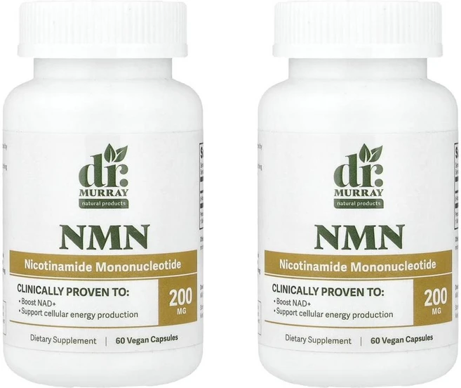 닥터 머레이 NMN 200 mg Dr. Murray's NMN 60정, 2개 - 쿠팡