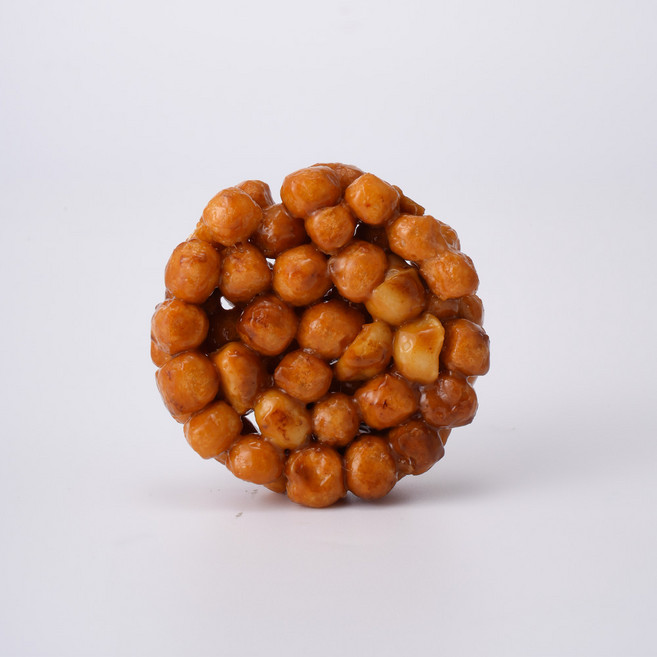 옛날과자 답례품 한과 강정 말랑 촉촉한 수제 화이트초코 마카다미아 오란다, 10개, 28g