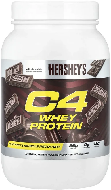 몸관리하세요 겨울입니다 C4 / Cellucor C4® Whey Protein 허쉬 밀크 초콜릿 1.01kg(2.22lb) 특별관리진행, C4CellucorC4WheyProtein허쉬밀크초콜릿, 1.01kg, 1 - 쿠팡