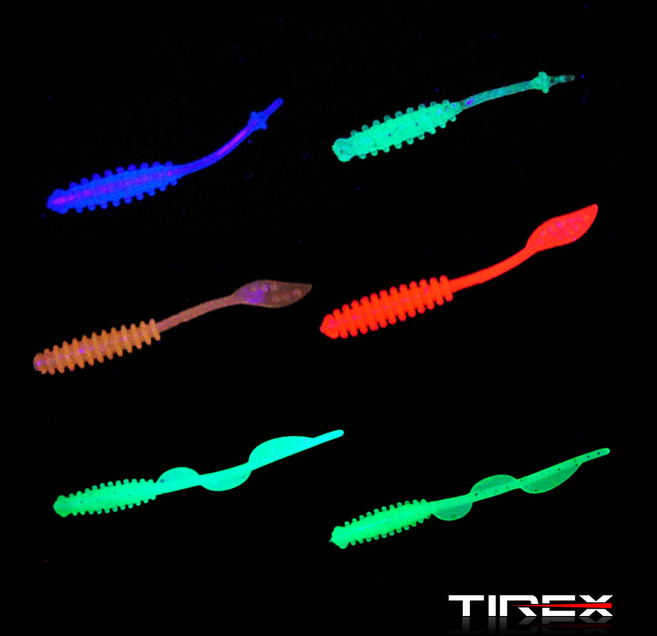 티렉스 케이무라 볼락웜 야광 볼락 전갱이 풀치 갈치 웜, 03 2.2인치, 003 오렌지, 1개