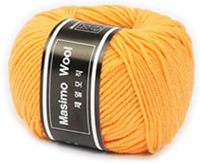 마시모 울 뜨개실, 325.망고옐로우, 2개