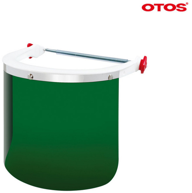 오토스 보안면 차광 F-63B 안전모형 스프링 용접면, 1개