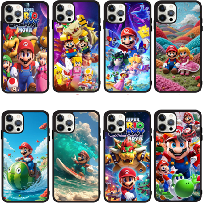 슈퍼마리오 영화 마인크래프트 혼합 최종본 휴대폰케이스 전기종제작 M15 갤럭시와이드8 M16 제트플립3 제트플립4 제트플립5 제트플립6 지폴드4 지폴드5 지폴드6 A24 갤럭시버디