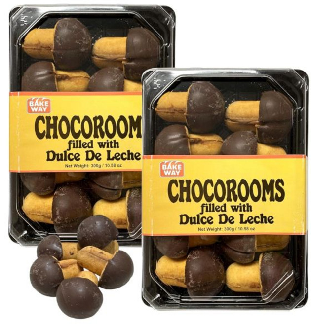 수입과자 초코 비스킷 과자 쿠키 오레스키 베이크웨이 초코룸스 초콜릿 덜체 데 레체로 채워진 전통 러시아 풍부 연유로 호두 모양 모든 연령대 위 디저트 2팩, 수입과자 초코 비스킷 과자 쿠키 오레스키 베이크웨이 초