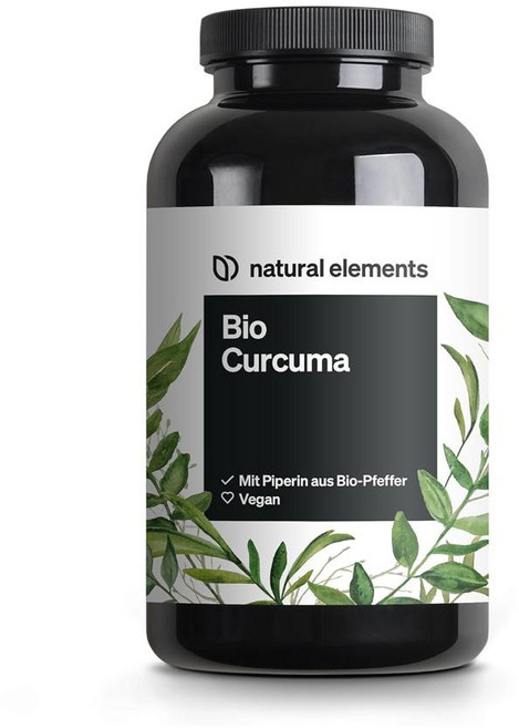 natural elements 독일 커큐민 튜머릭 피페린 추출물, 240정, 1개