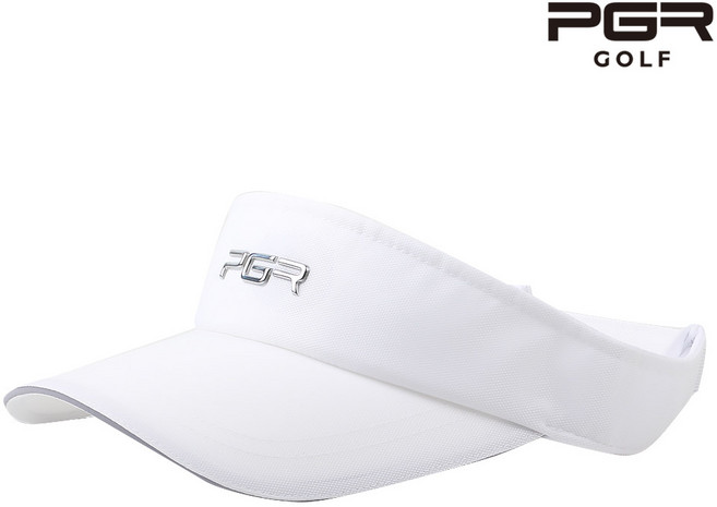 PGR골프 850 골프 썬캡 여름 햇빛가리개 바이저 선캡 남성 골프모자, 화이트/썬캡(남), 1개