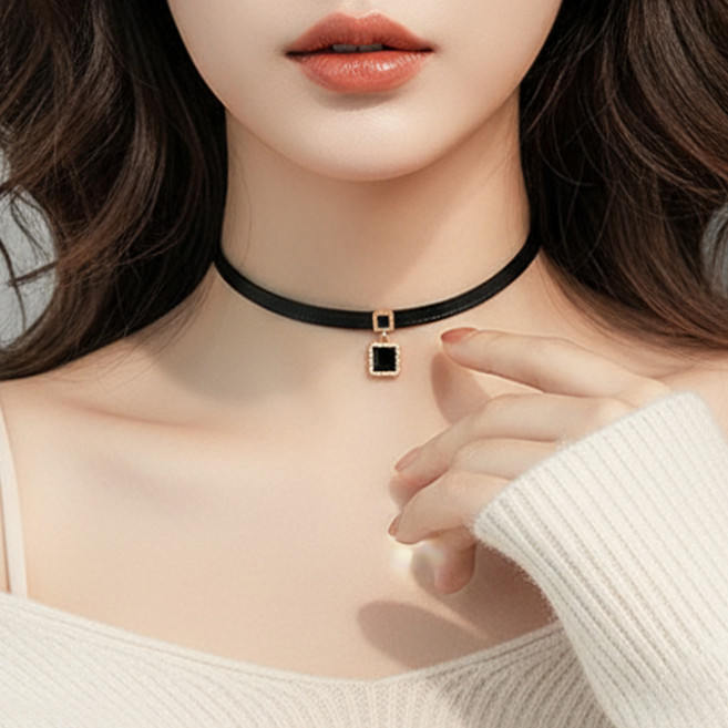 아이루리 데일리 시크 초커 네크리스 목걸이 세련된 도시적인 심플 아이돌 마틸다룩 주얼리