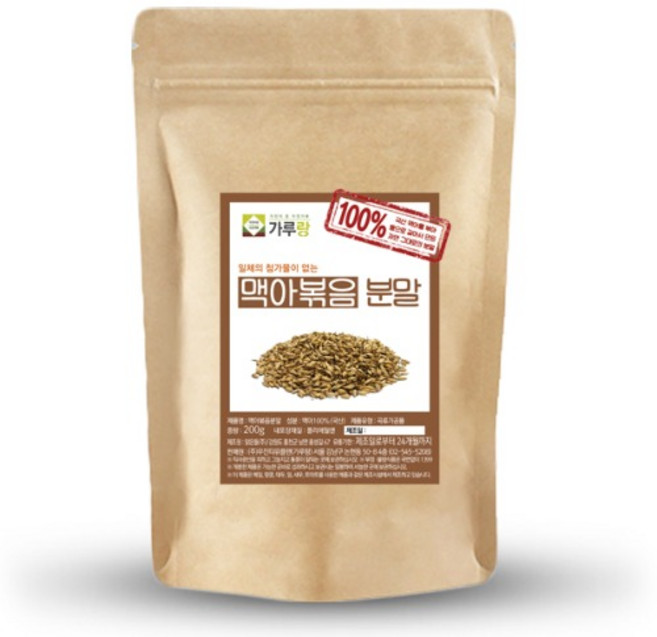 가루랑 v 100% 국산 맥아분말(볶음) 선식 1kg, 1개